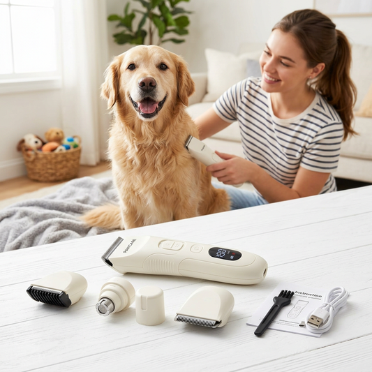 4 in 1 Electric Pet Grooming Kit